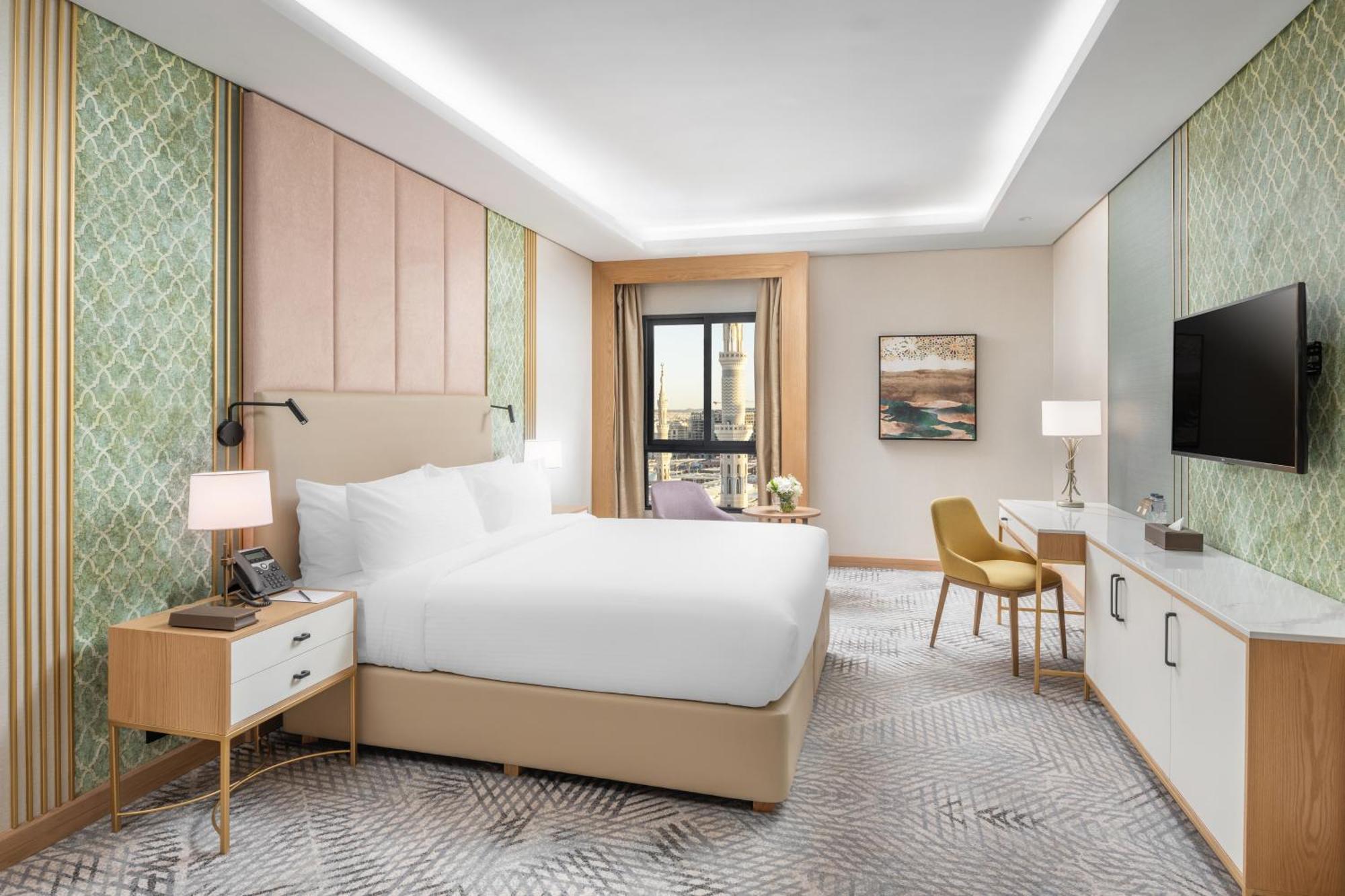 Taiba Suites Madinah Medína Exteriér fotografie Deluxe Room